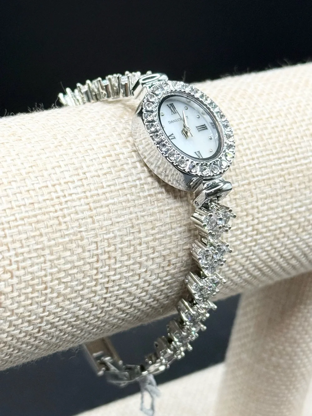 Danecraft Women's Fine Silver-Plated Analog Watch